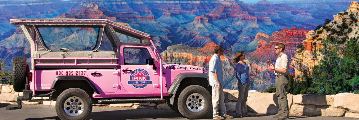 pink jeep tours history